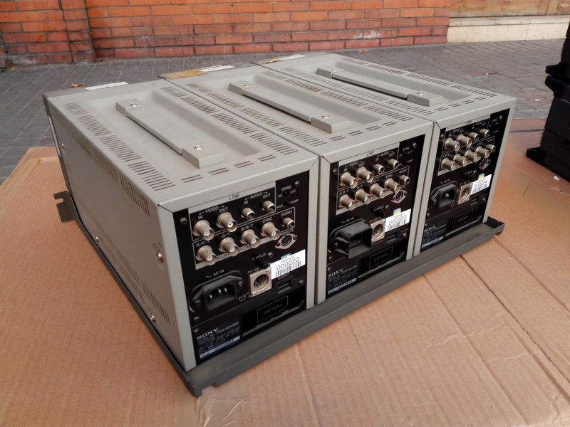 monitor sony trinitron pvm6041qm rac metal func 17.5x44-48x38 3u montado 1u